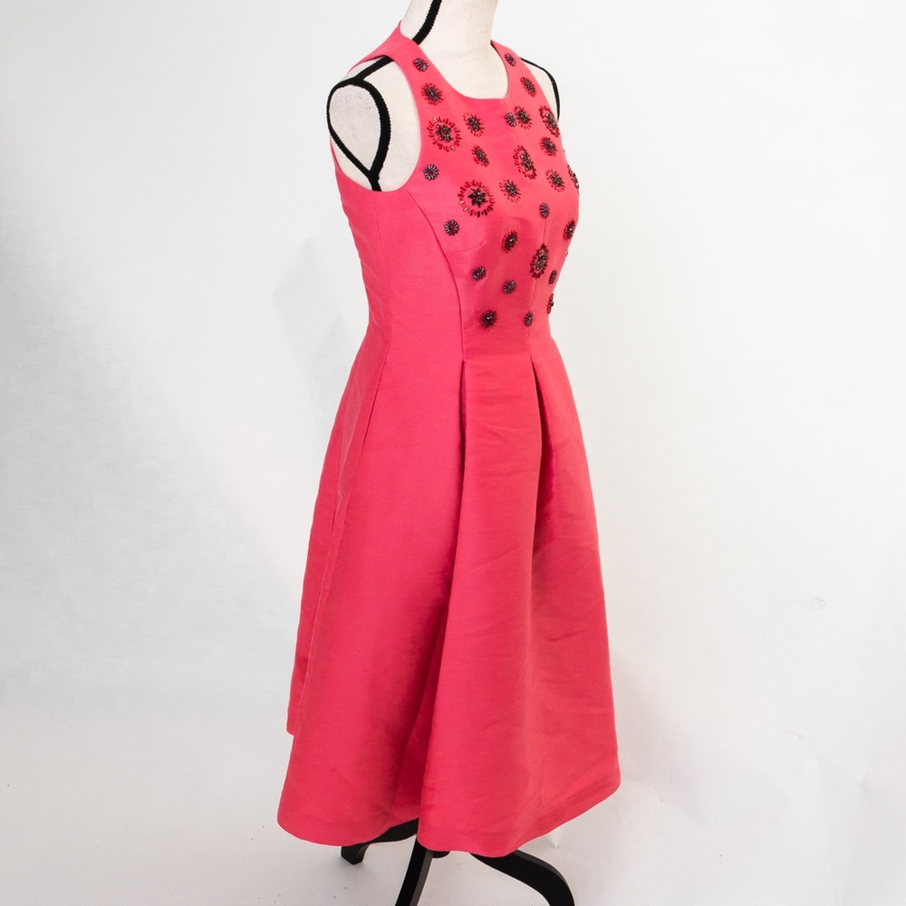 Kate Spade cocktail dress coral Small 4 - Picture 7 of 17